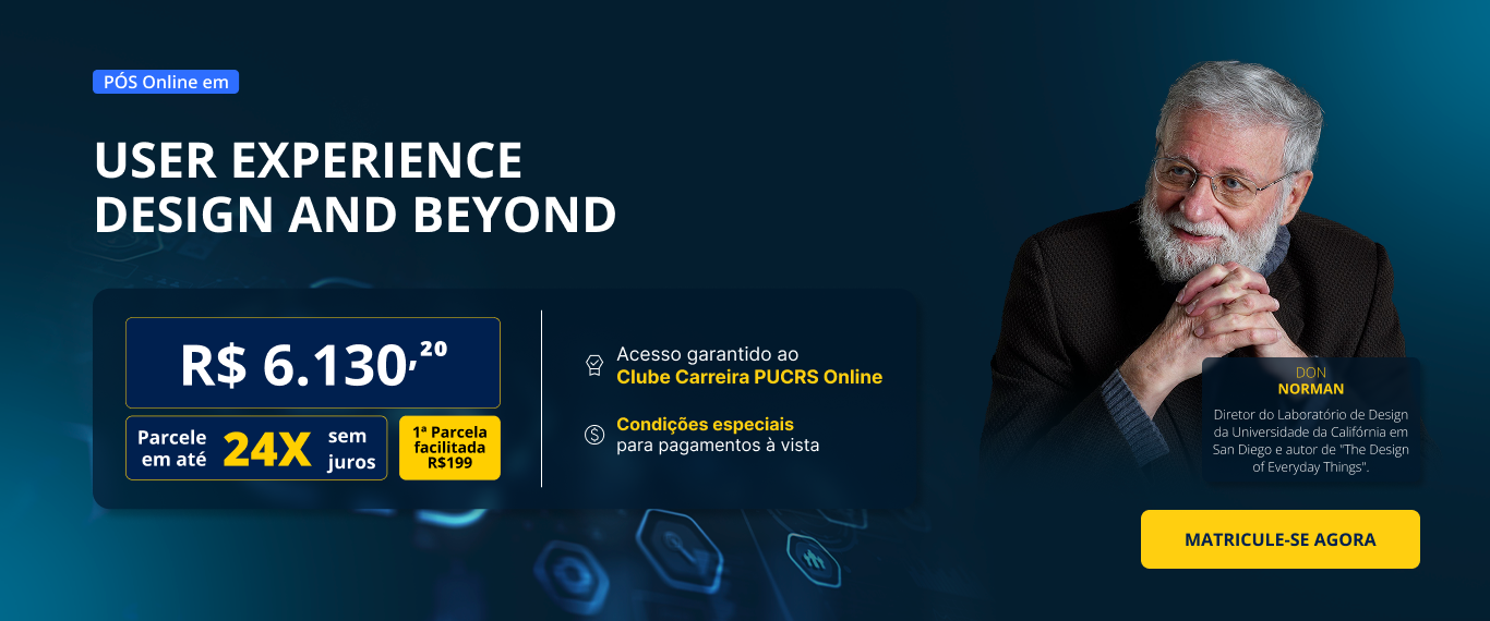 Pós-Graduação em User Experience Design and Beyond | Lançamentos