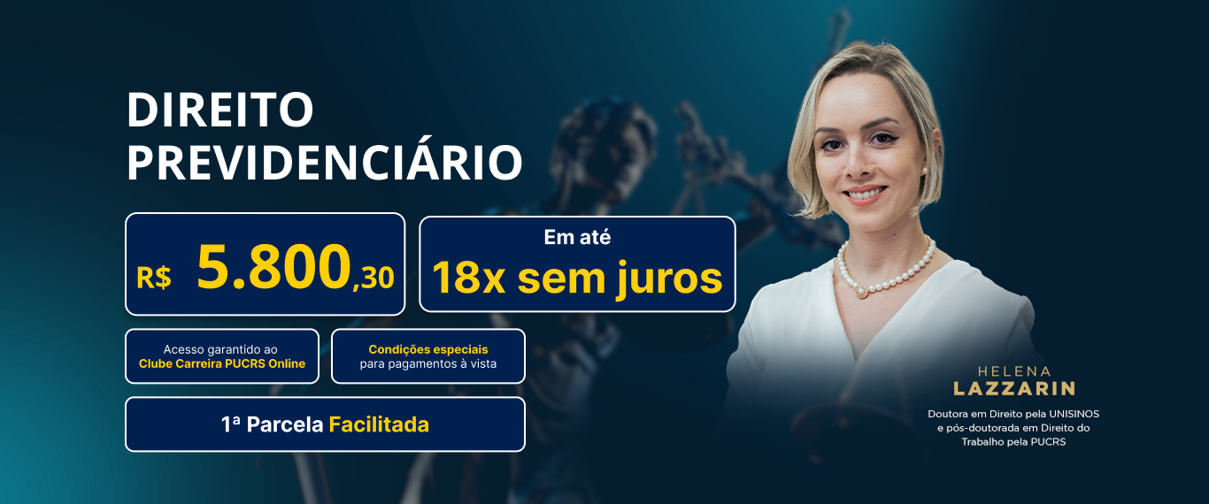 Pós-Graduação em Direito Previdenciário