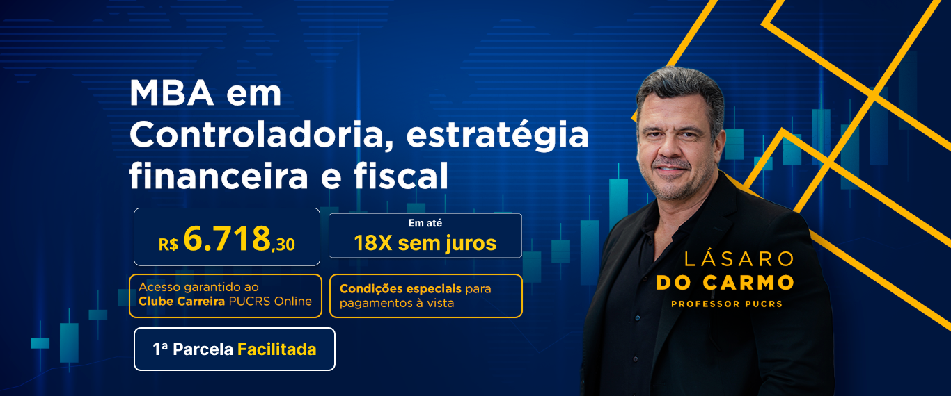 MBA em Controladoria, estratégia financeira e fiscal