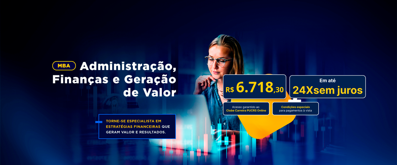 MBA em Administração, Finanças e Geração de Valor | Lançamentos