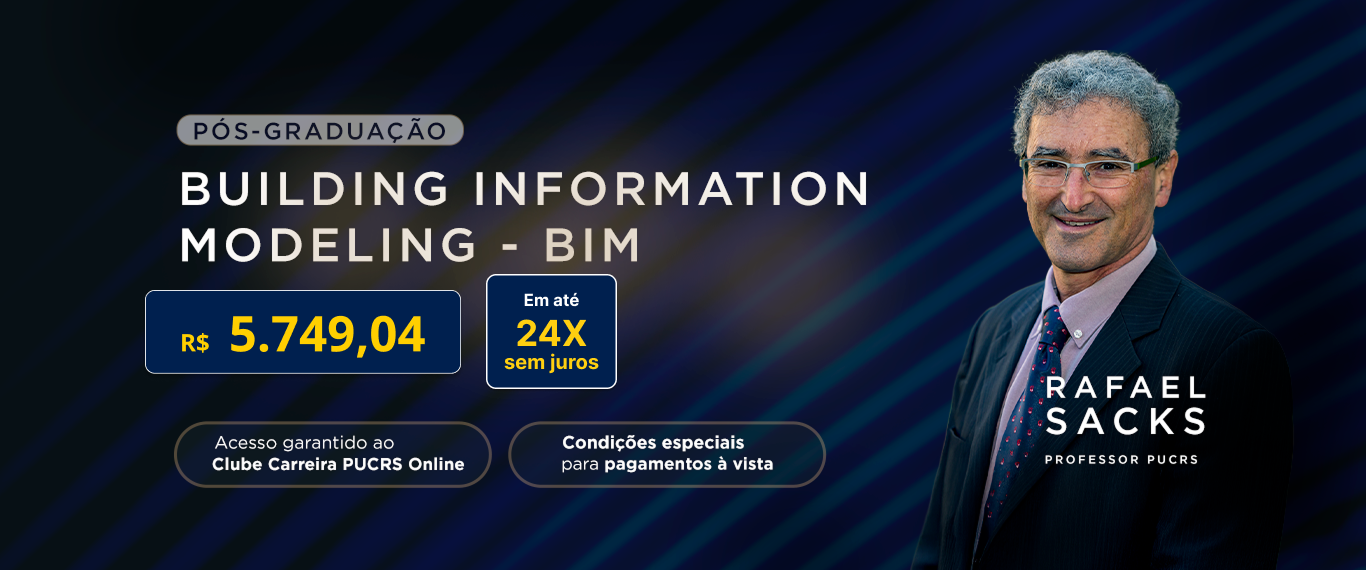 Pós-Graduação em Building Information Modeling - BIM | Edição 2025