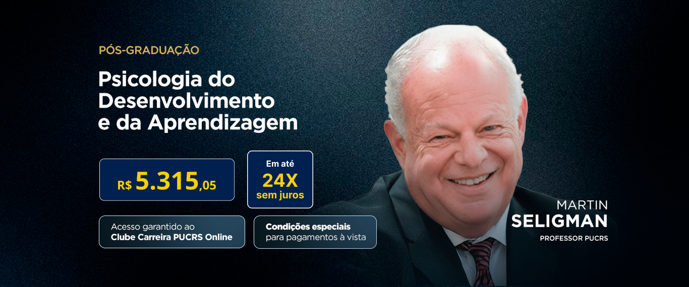 Pós-Graduação em Psicologia do Desenvolvimento e da Aprendizagem