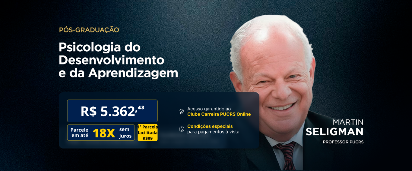 Pós-Graduação em Psicologia do Desenvolvimento e da Aprendizagem