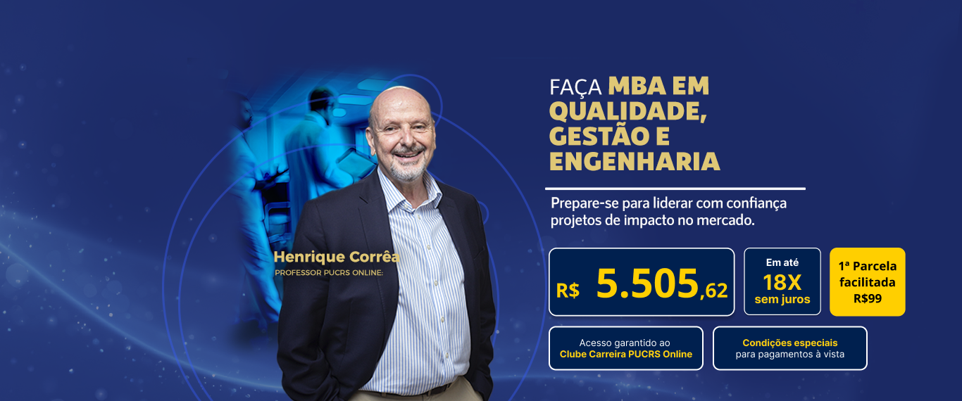 MBA em Qualidade, Gestão e Engenharia de Processos