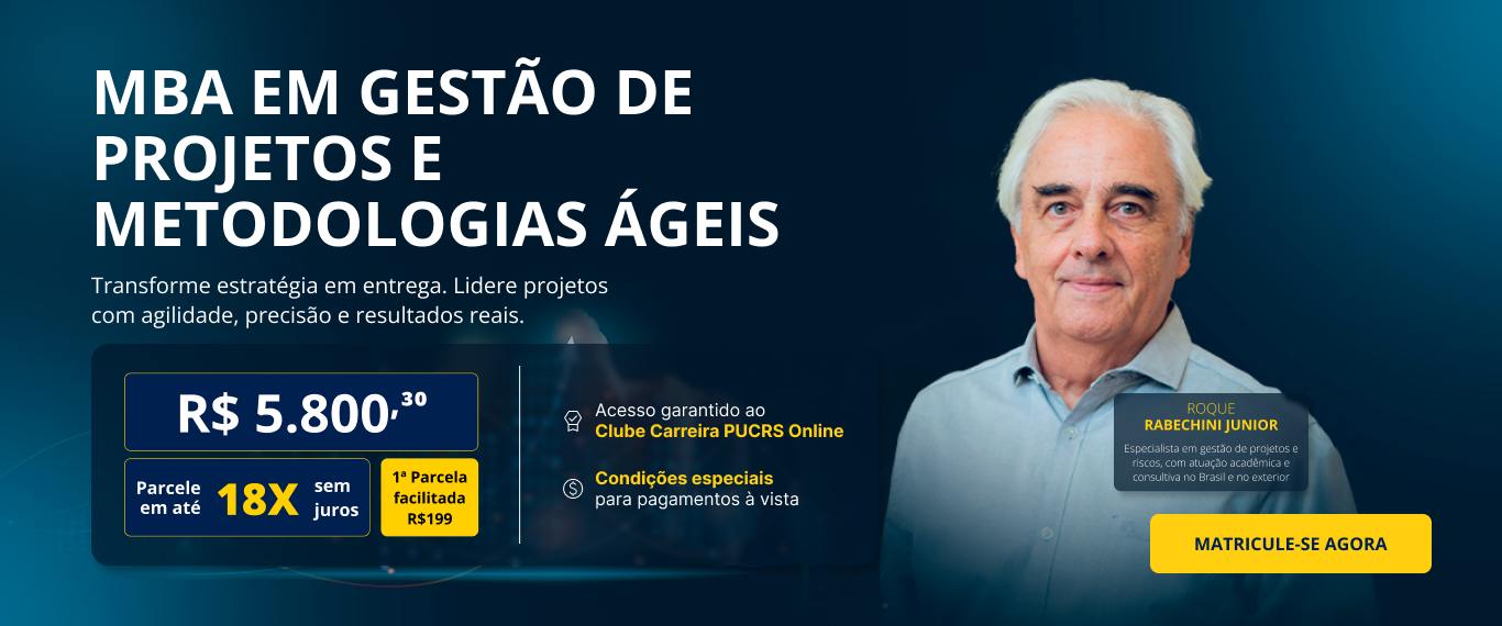 MBA em Gestão de Projetos e Metodologias Ágeis