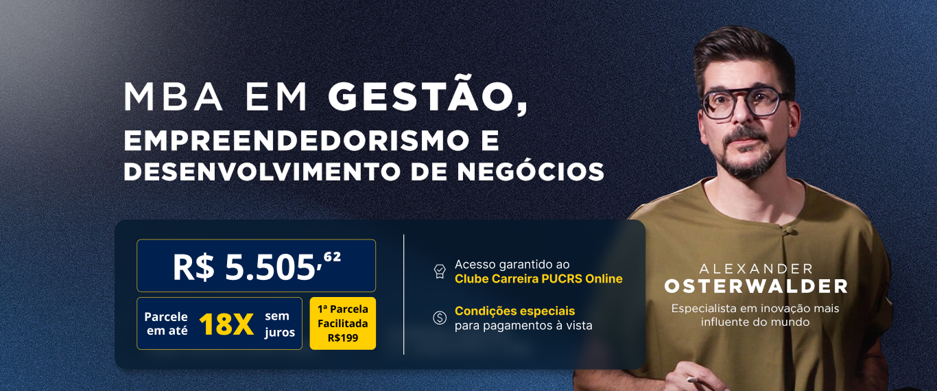 MBA em Gestão, Empreendedorismo e Desenvolvimento de Negócios