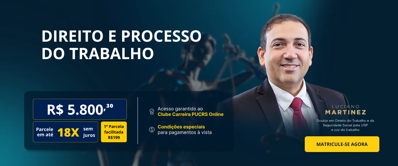 Pós-Graduação em Direito e Processo do Trabalho