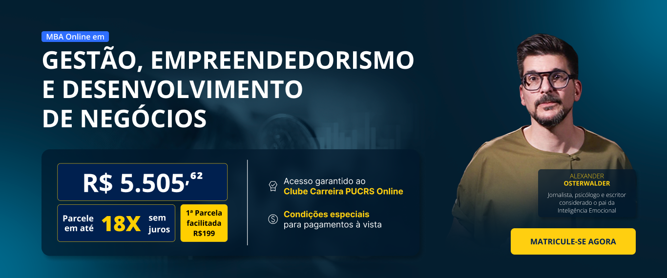MBA em Gestão, Empreendedorismo e Desenvolvimento de Negócios