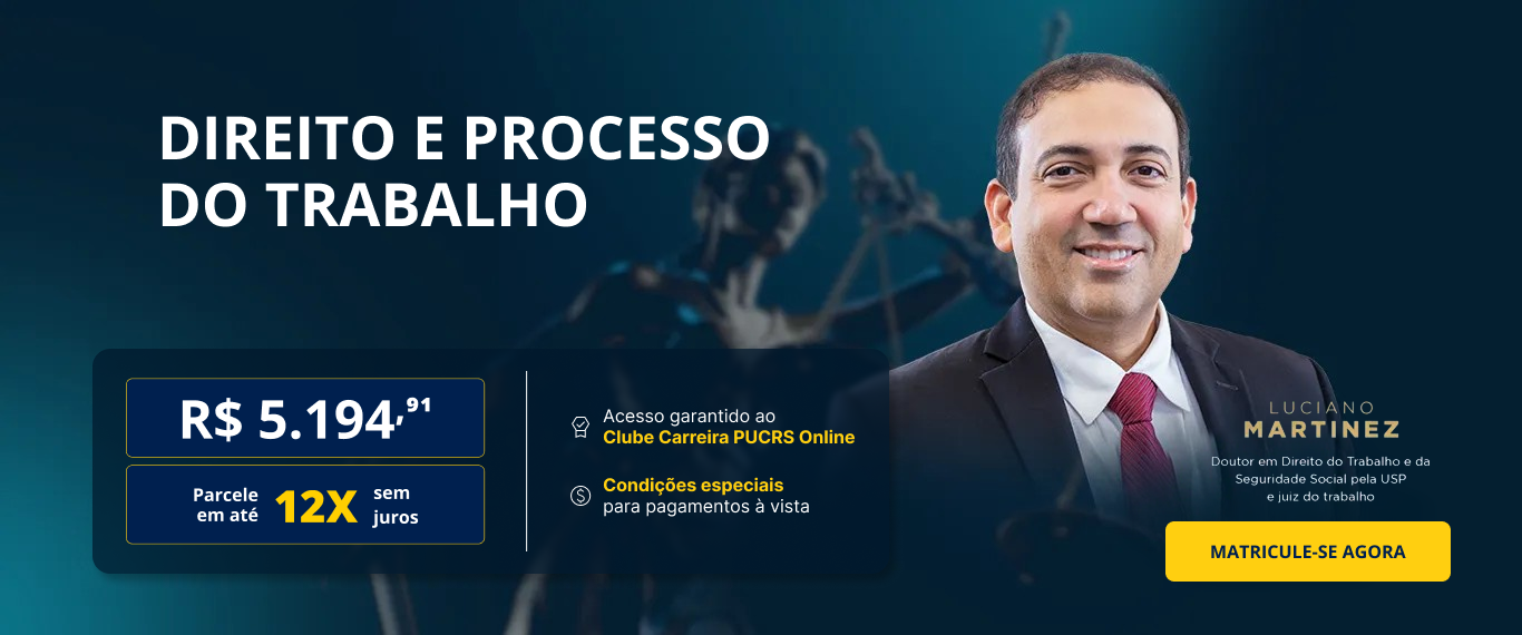 Pós-Graduação em Direito e Processo do Trabalho