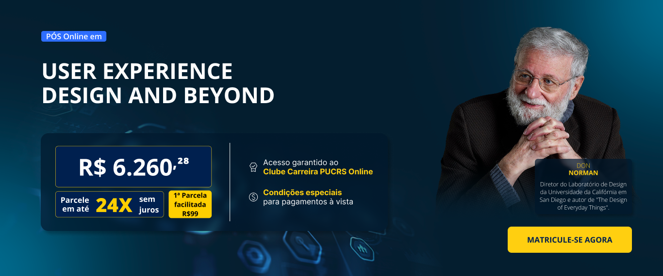 Pós-Graduação em User Experience Design and Beyond | Lançamentos