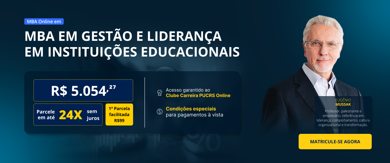MBA em Gestão e Liderança em Instituições Educacionais