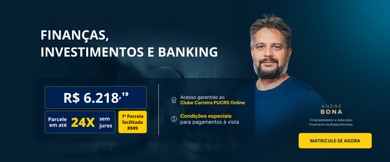 Pós-Graduação em Finanças, Investimentos e Banking | Lançamentos