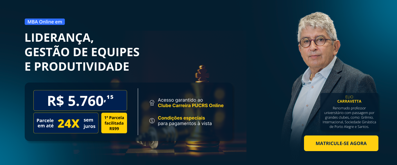 MBA em Liderança, Gestão de Equipes e Produtividade