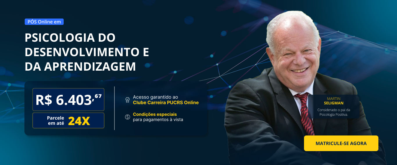 Pós-Graduação em Psicologia do Desenvolvimento e da Aprendizagem