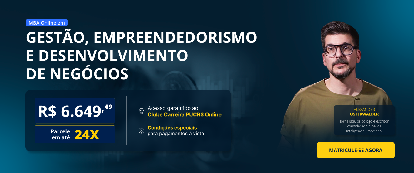 MBA em Gestão, Empreendedorismo e Desenvolvimento de Negócios