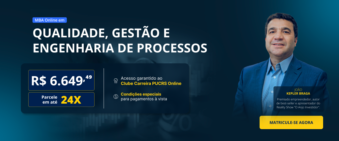 MBA em Qualidade, Gestão e Engenharia de Processos