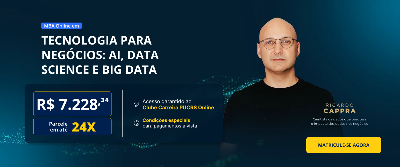 MBA em Tecnologia para Negócios: AI, Data Science e Big Data