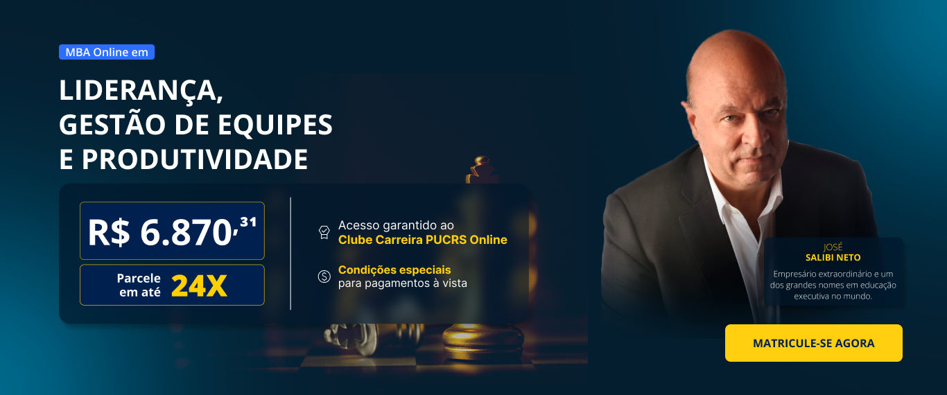 MBA em Liderança, Gestão de Equipes e Produtividade