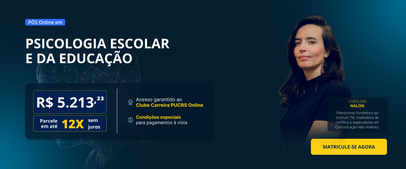 Pós-Graduação em Psicologia Escolar e da Educação		