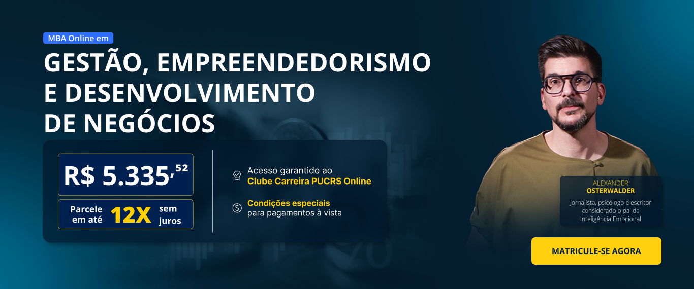 MBA em Gestão, Empreendedorismo e Desenvolvimento de Negócios
