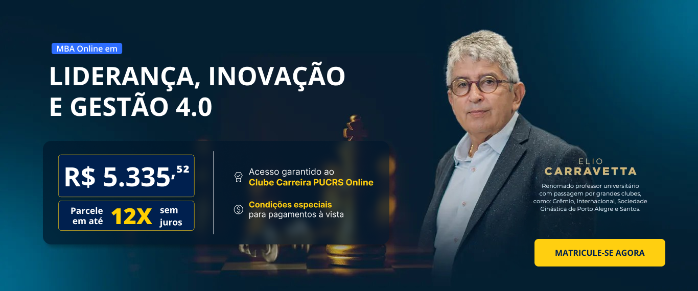 MBA em Liderança, Inovação e Gestão 4.0
