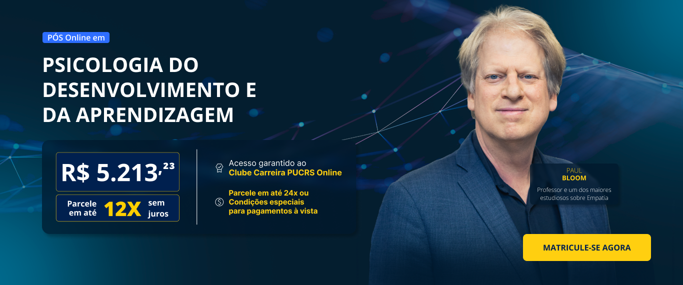 Pós-Graduação em Psicologia do Desenvolvimento e da Aprendizagem