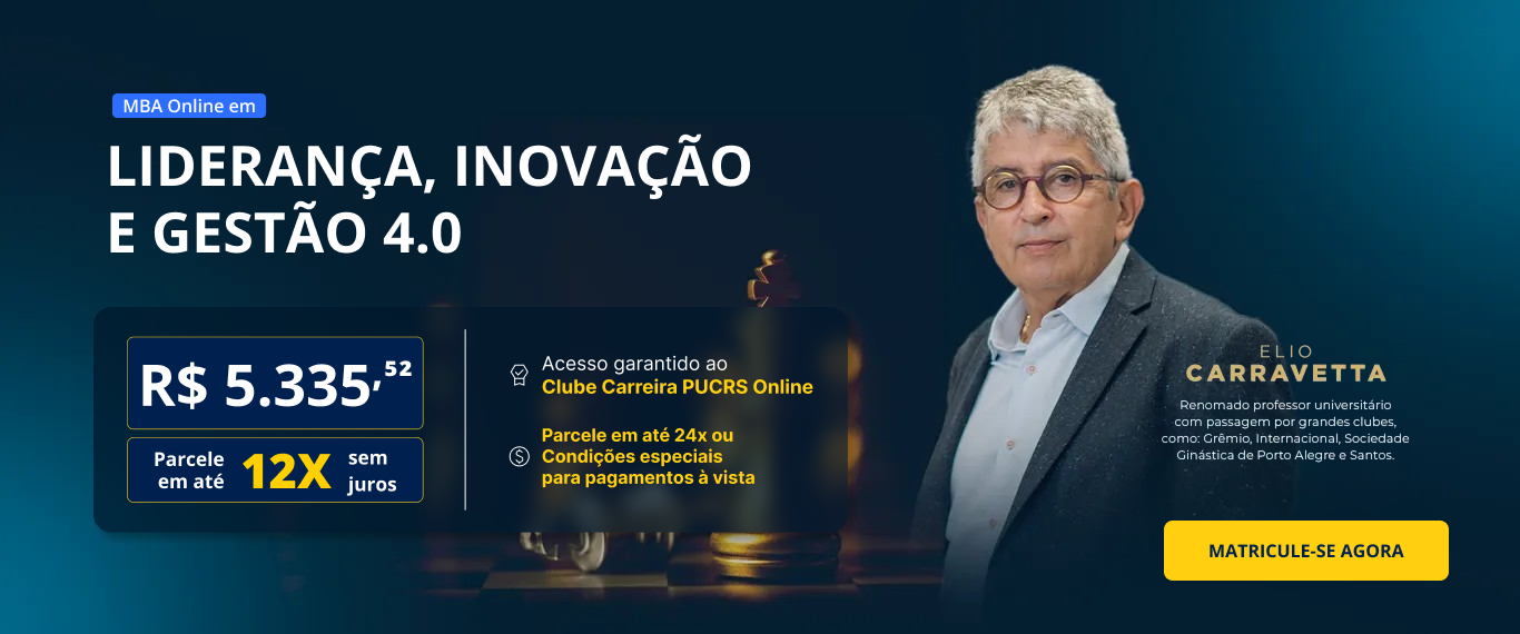 MBA em Liderança, Inovação e Gestão 4.0