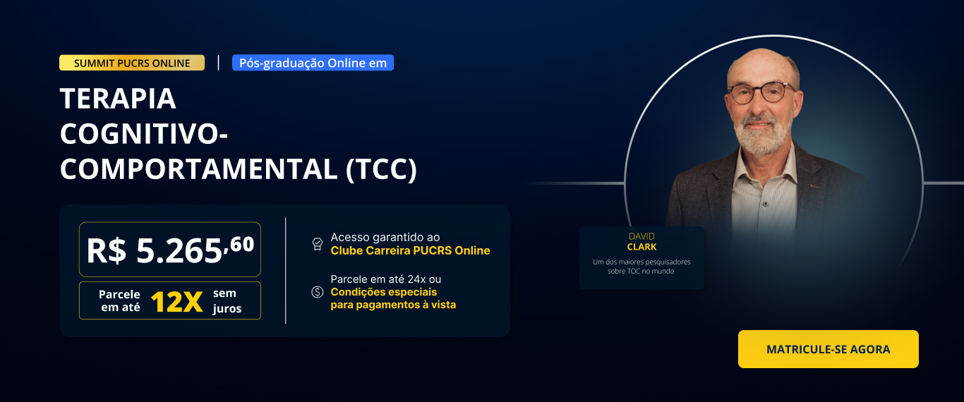 Pós-Graduação em Terapia Cognitivo-Comportamental | Edição 2025