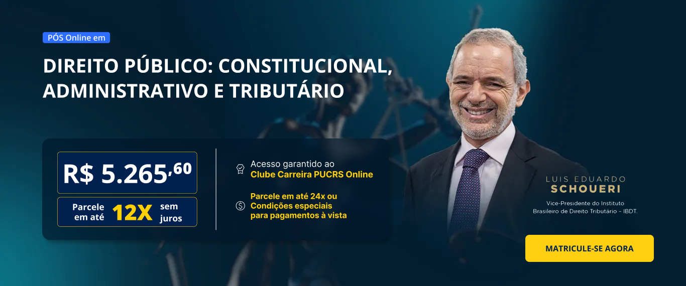 Pós-Graduação em Direito Público: Constitucional, Administrativo e Tributário | Lançamentos