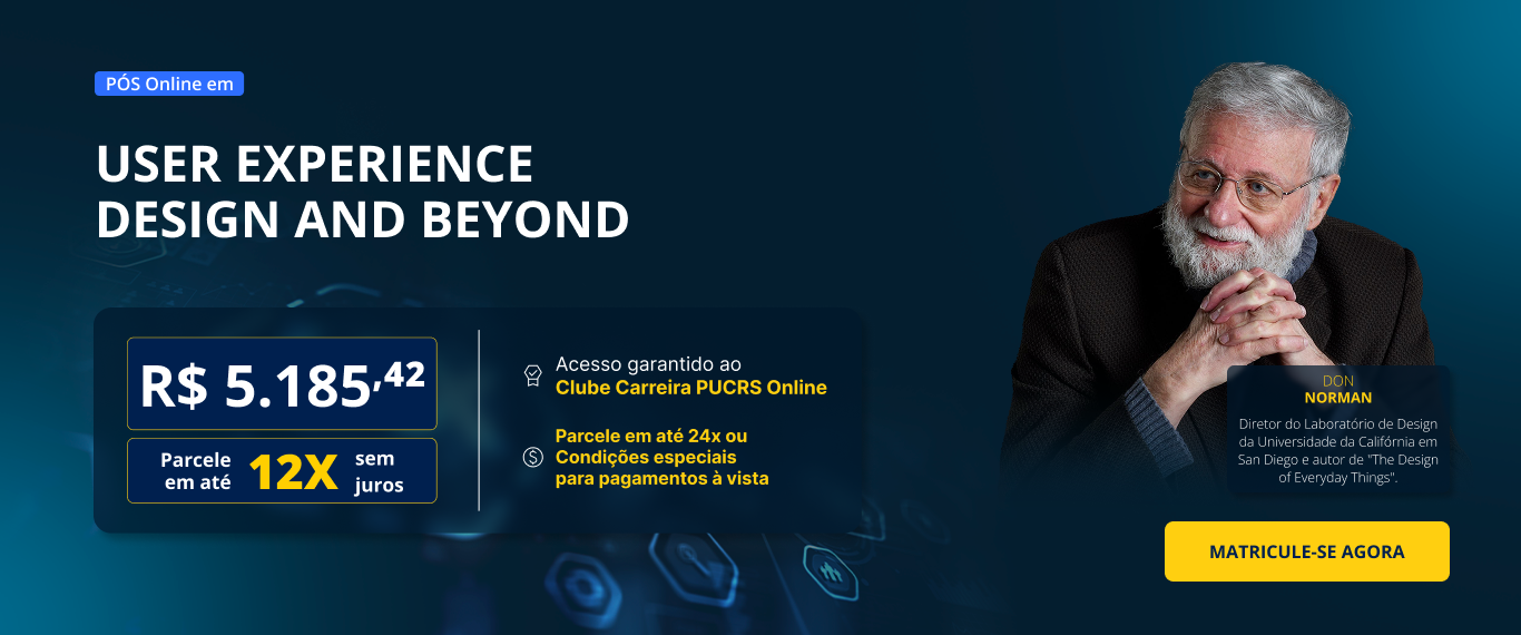 Pós-Graduação em User Experience Design and Beyond | Lançamentos