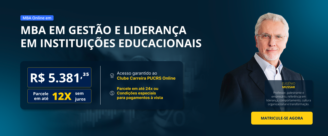 MBA em Gestão e Liderança em Instituições Educacionais