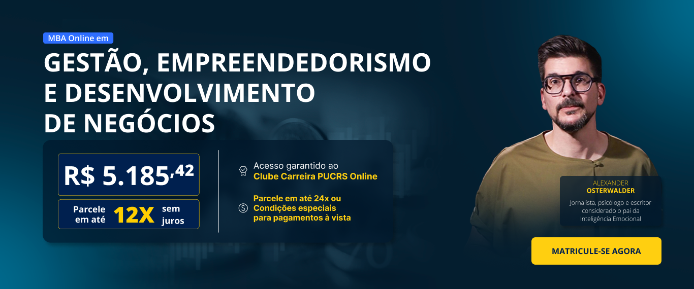 MBA em Gestão, Empreendedorismo e Desenvolvimento de Negócios