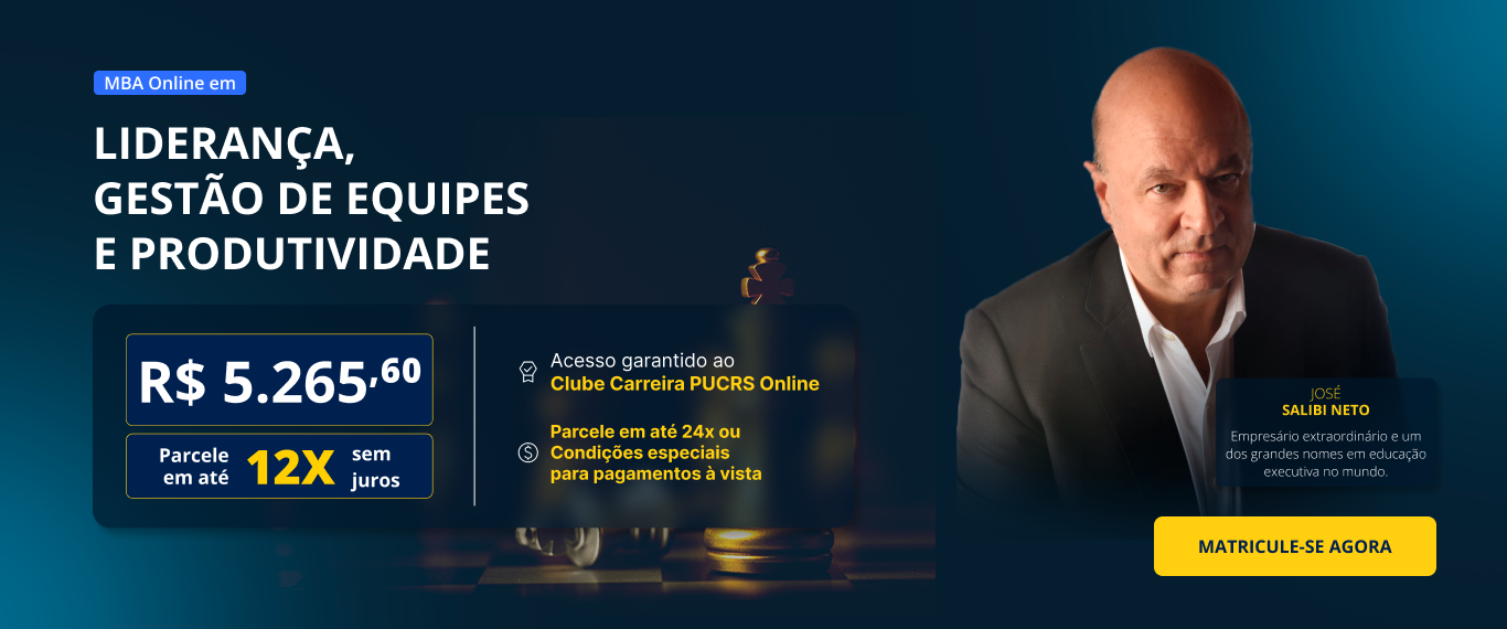 MBA em Liderança, Gestão de Equipes e Produtividade