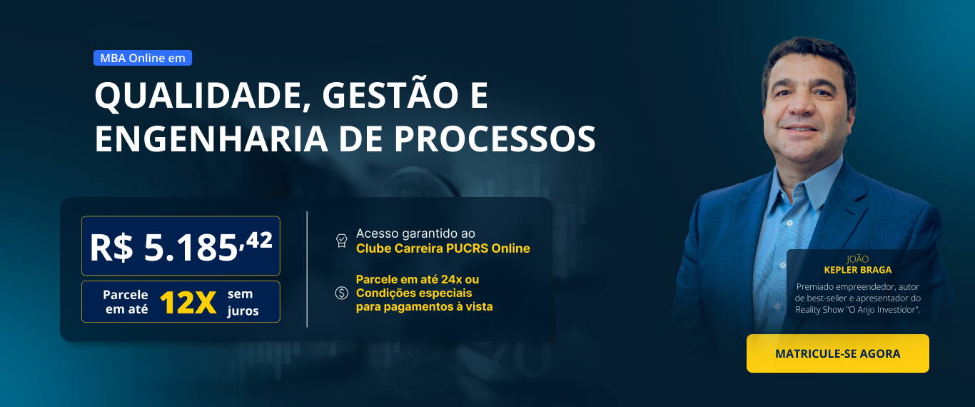 MBA em Qualidade, Gestão e Engenharia de Processos