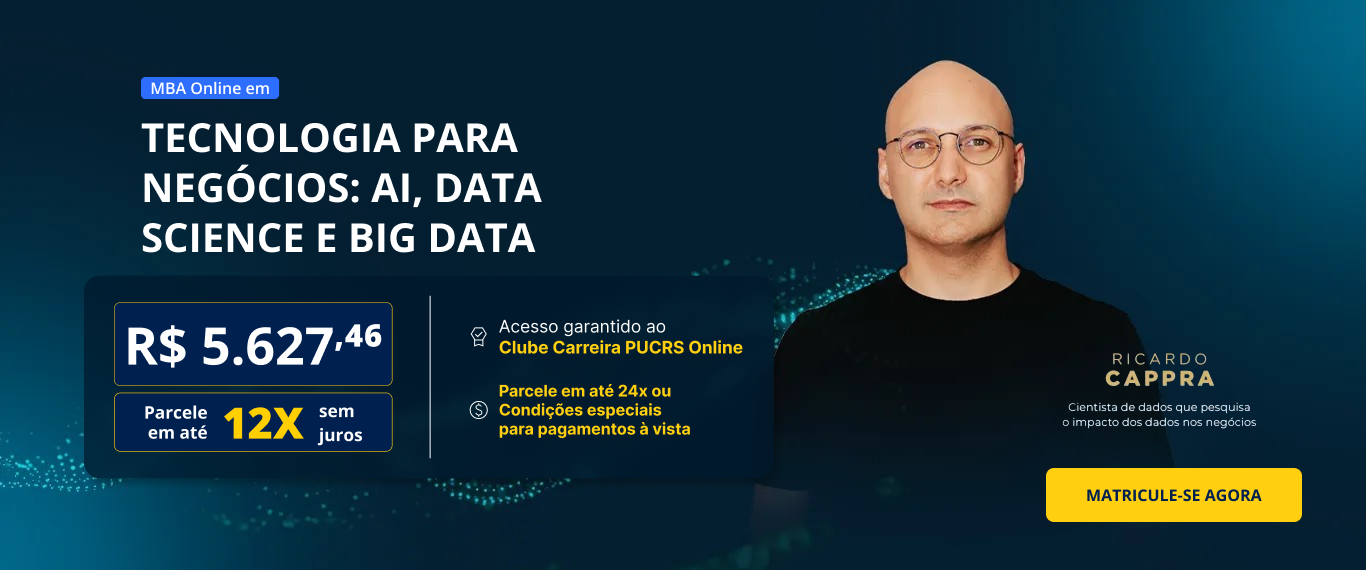 MBA em Tecnologia para Negócios: AI, Data Science e Big Data