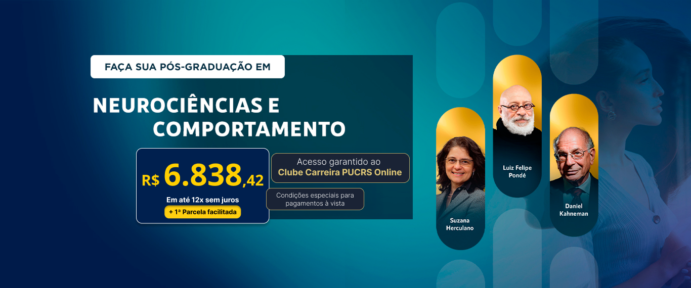 Pós-graduação em Neurociências e Comportamento | Lançamentos | PUCRS