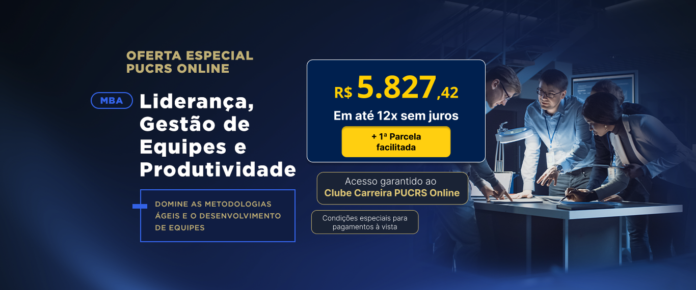 MBA em Liderança, Gestão de Equipes e Produtividade