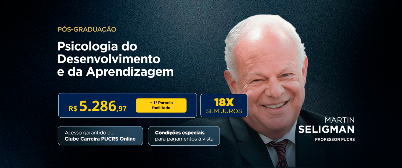 Pós-Graduação em Psicologia do Desenvolvimento e da Aprendizagem