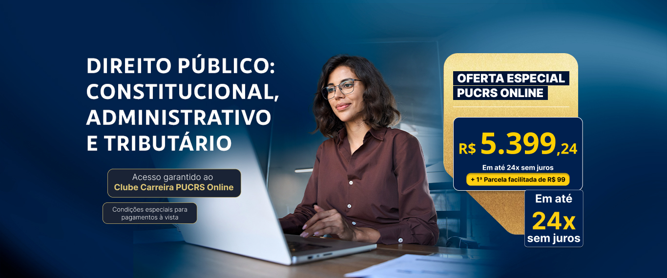 Pós-Graduação em Direito Público: Constitucional, Administrativo e Tributário | Lançamentos