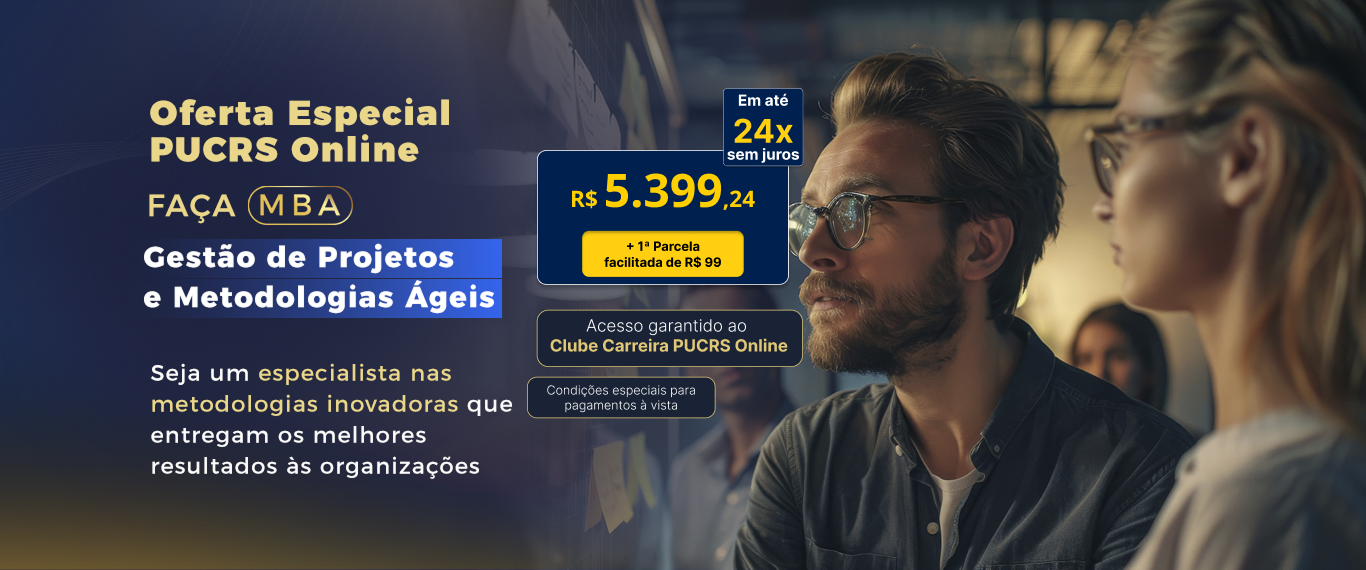 MBA em Gestão de Projetos e Metodologias Ágeis | Edição 2025