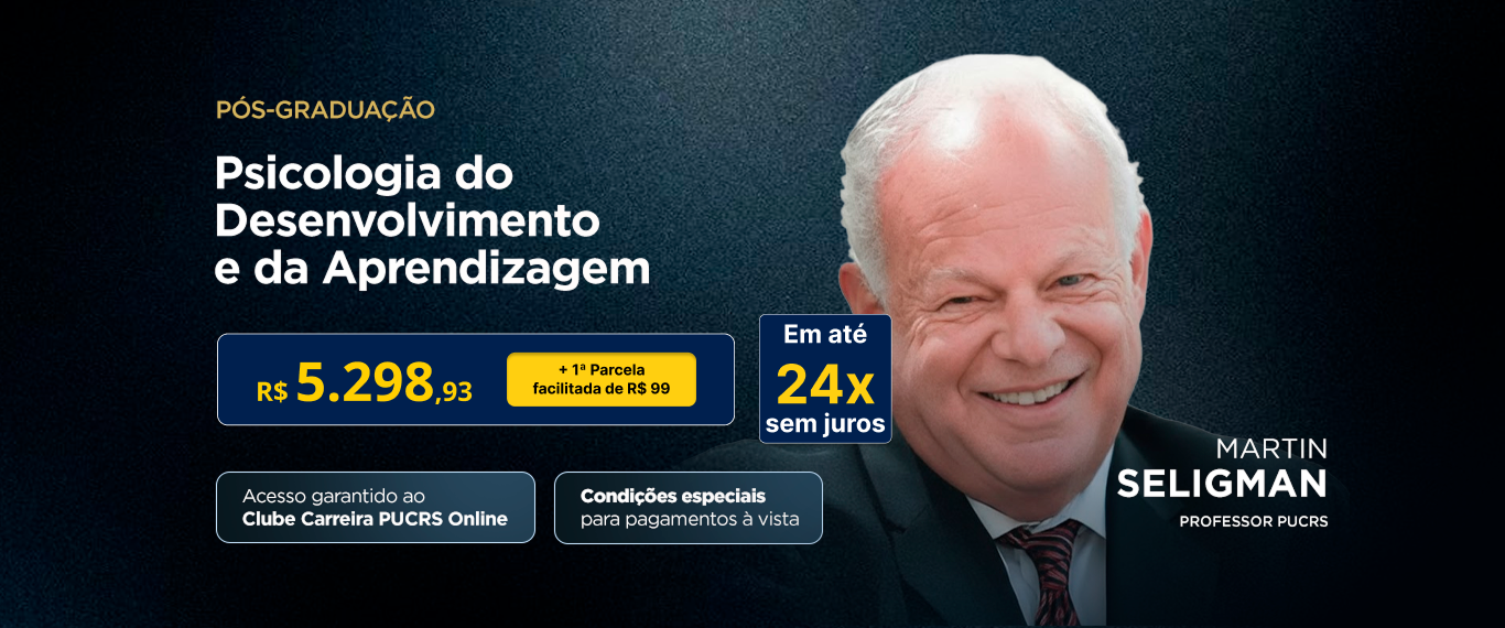 Pós-Graduação em Psicologia do Desenvolvimento e da Aprendizagem