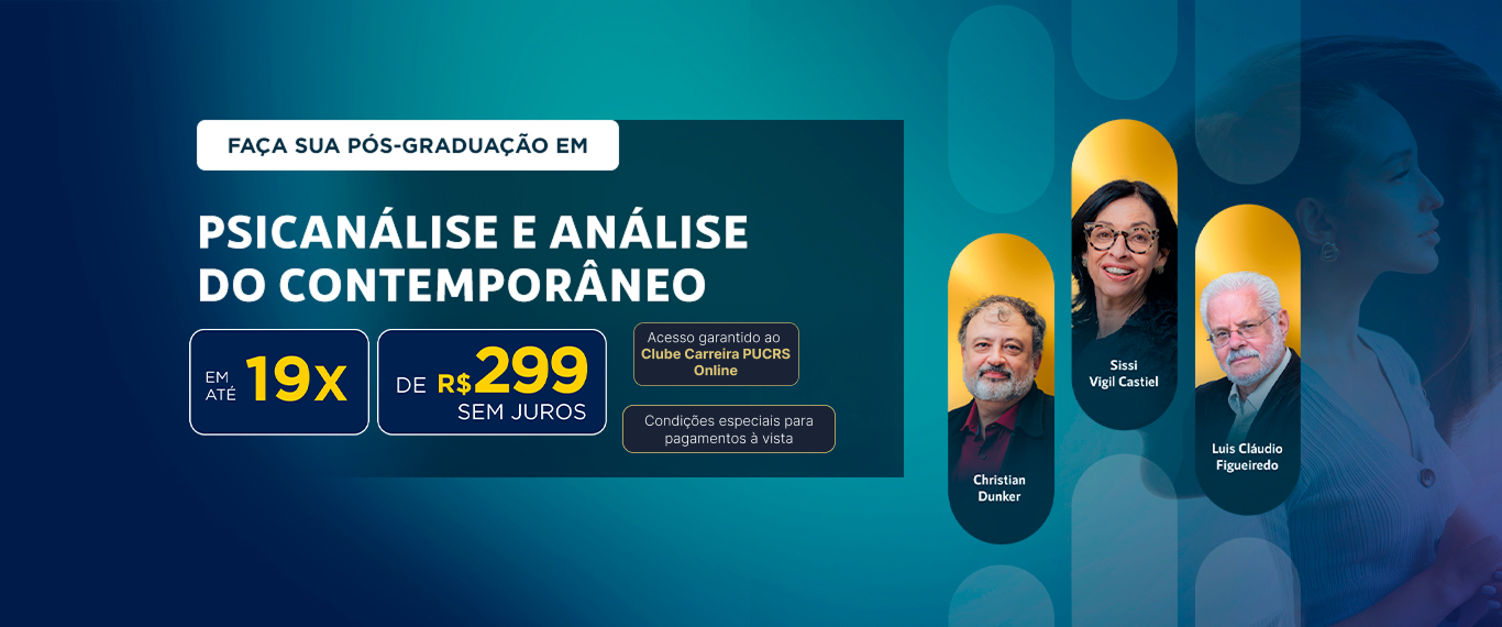 Pós-Graduação em Psicanálise e análise do contemporâneo | Edição 2025