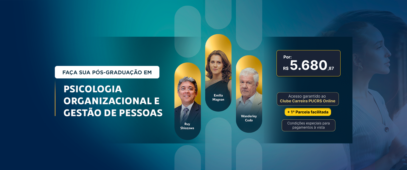 Pós-Graduação em Psicologia Organizacional e Gestão de Pessoas | Lançamentos