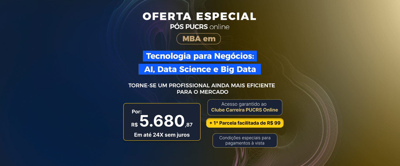MBA em Tecnologia para Negócios: AI, Data Science e Big Data