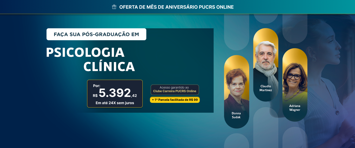 Pós-Graduação em Psicologia clínica | Edição 2025