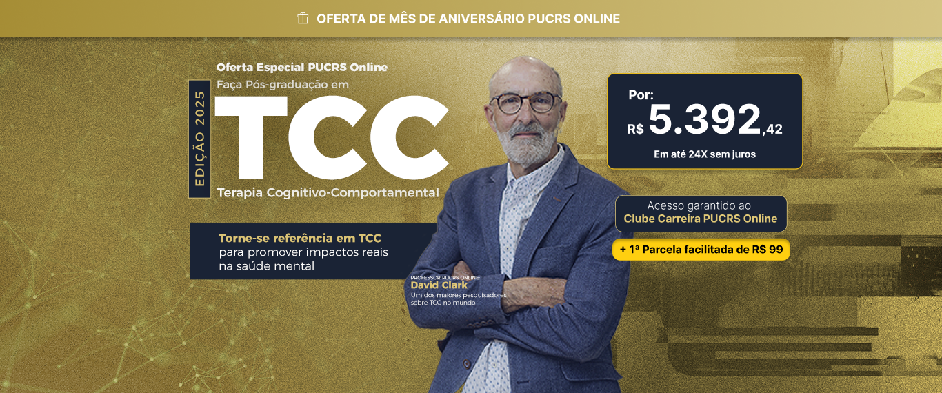 Pós-Graduação em Terapia Cognitivo-Comportamental | Edição 2025