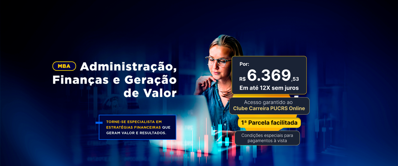 MBA em Administração, Finanças e Geração de Valor | Lançamentos