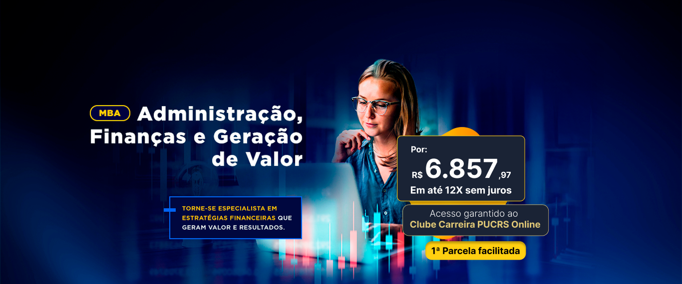 MBA em Administração, Finanças e Geração de Valor | Lançamentos