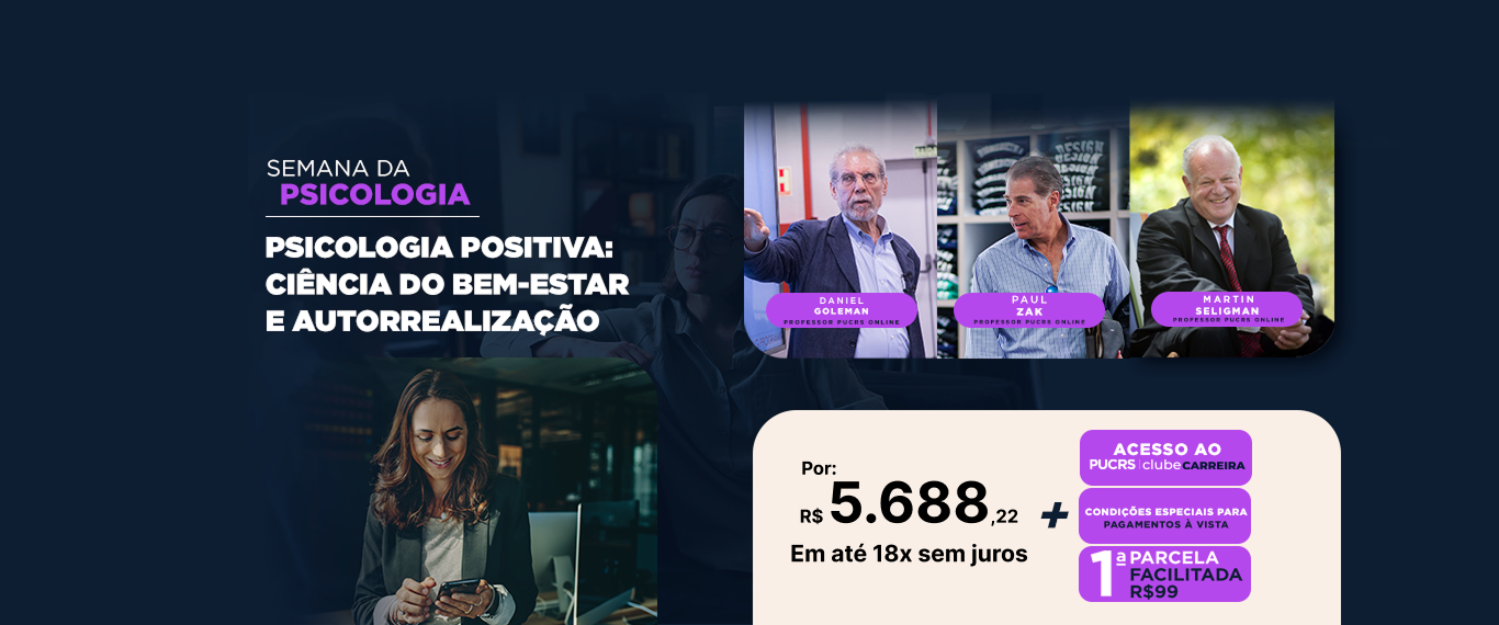 Pós-Graduação em Psicologia Positiva: Ciência do Bem-Estar e Autorrealização | Lançamentos