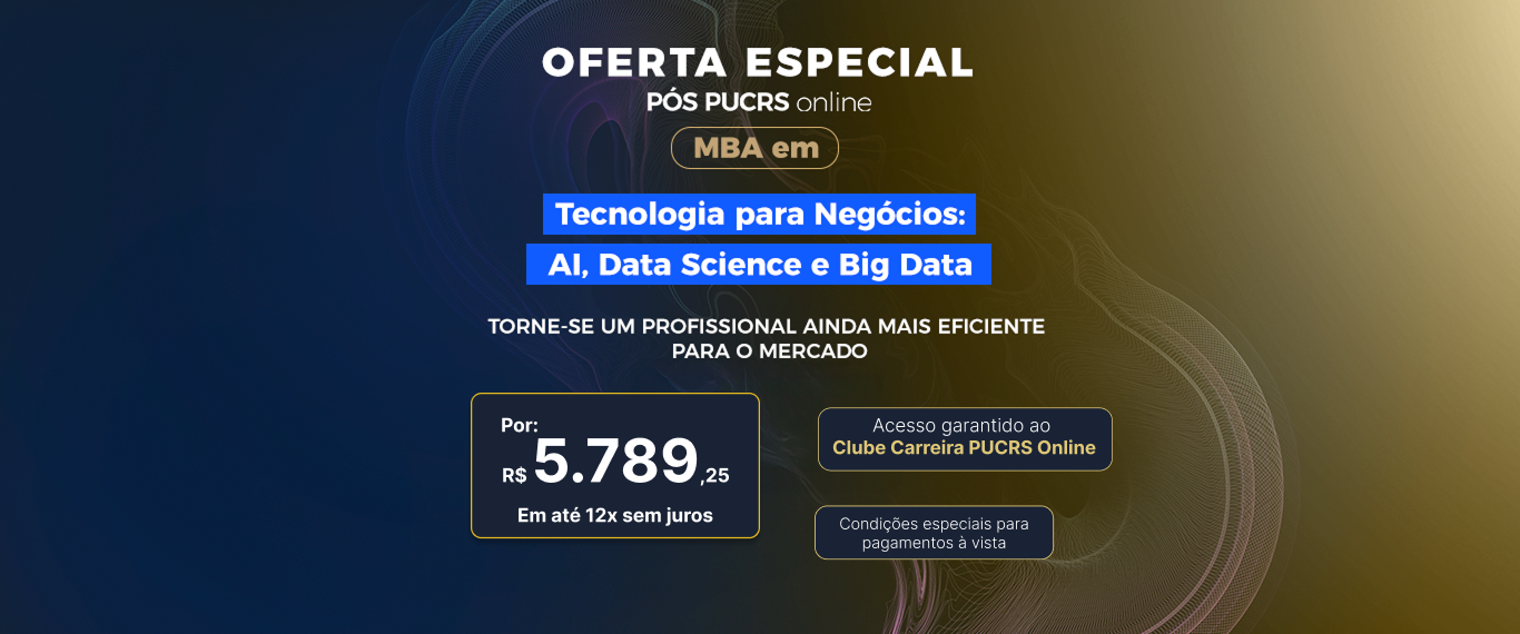 MBA em Tecnologia para Negócios: AI, Data Science e Big Data